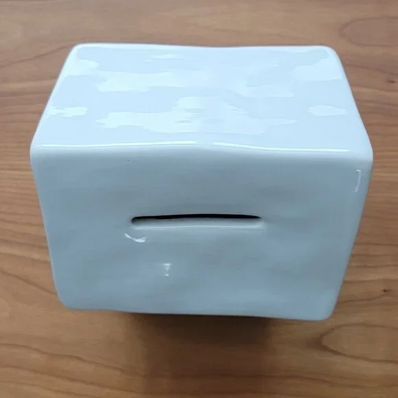 Rae Dunn Ceramic House Shaped HONEY MOON FUND Savings Bank - Picture 3 of 8